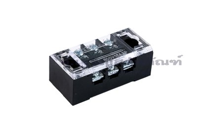[E] บล็อกต่อสายไฟ แบบขันสกรู เหล็กชุบดีบุก 15A TB-1503
